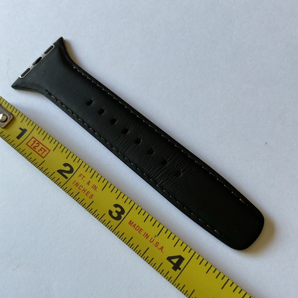 BELLROY CLASSIC APPLE WATCH LEATHER STRAP BLACK SMALL APPLE WATCH 38-42 NWT main image 7